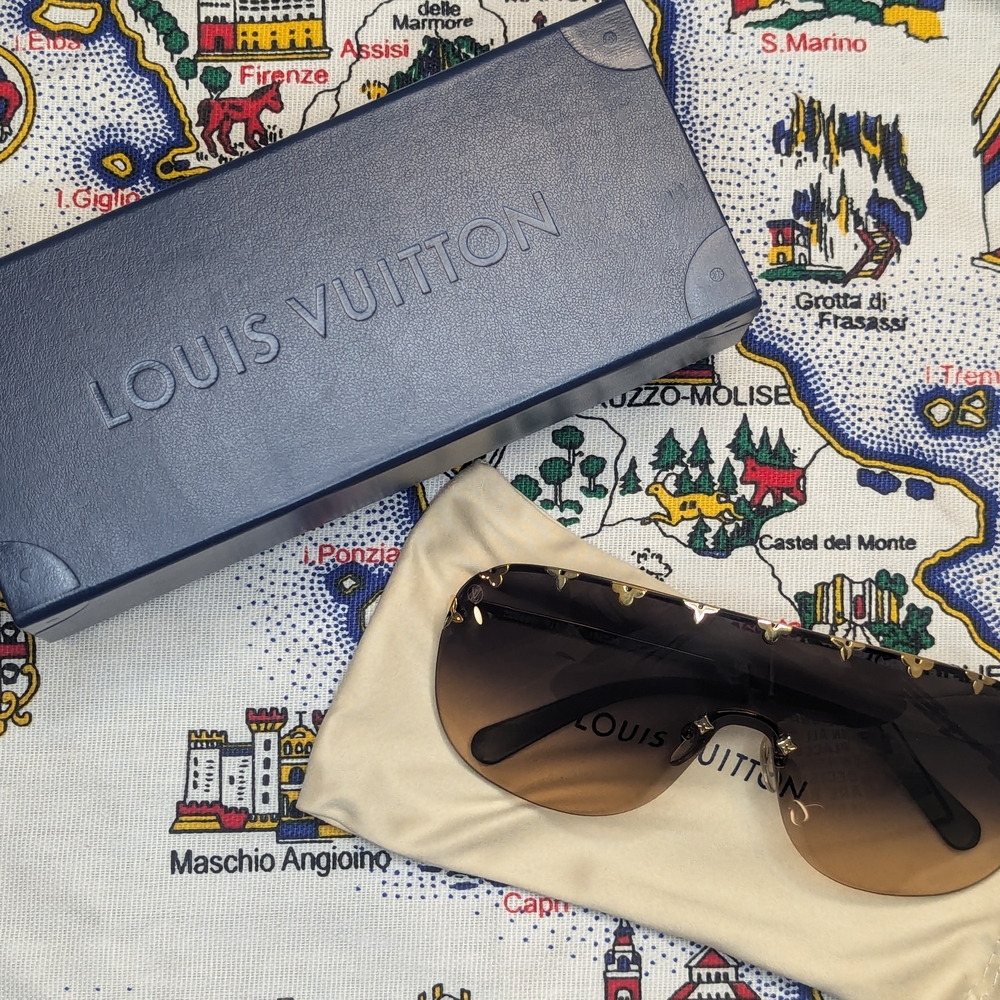 Louis Vuitton Brown Sunglasses